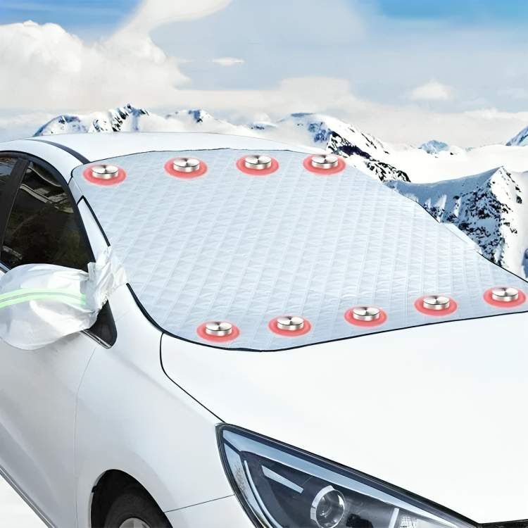 SnowCover - Magnetische Windschutzscheibe Anti-Schnee-Abdeckung 6