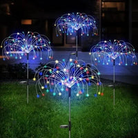 SolarSparklers - Wasserdichtes Solar Garten Feuerwerk LED Licht 2
