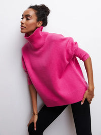 Theresia™ Klassischer Komfort Raffinierte Rollkragenbluse