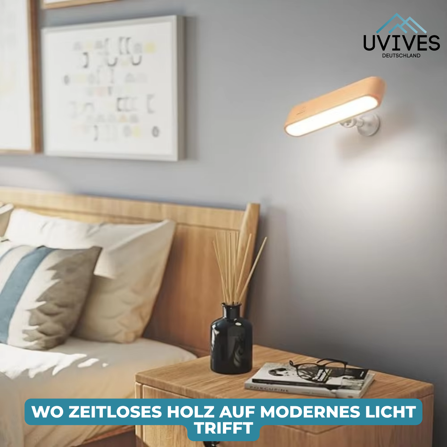 TurnLight™ - 360-Grad-Drehbare Magnetische Massivholzlampe [Letzter Tag Rabatt] 3