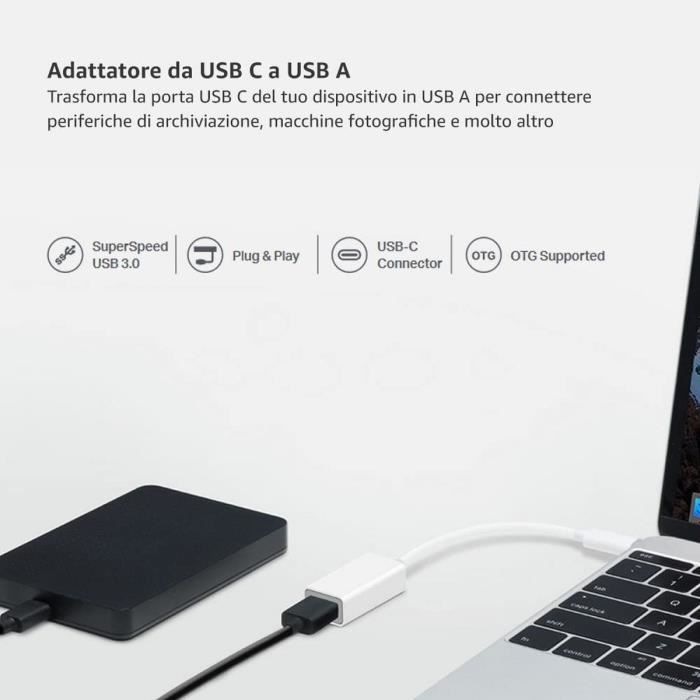 TP-Link UC400 Ultra Fast USB 3.0 Type-C to USB Type-A Adapter