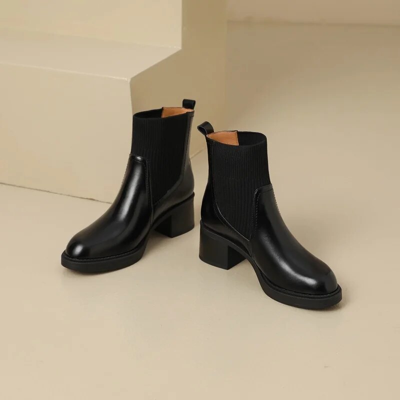 UrbaneStürmer™ Elegante Stiefel mit ganztägigem Komfort