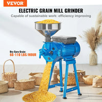 Electric Grain Grinder, 1500W Power, Commercial Use