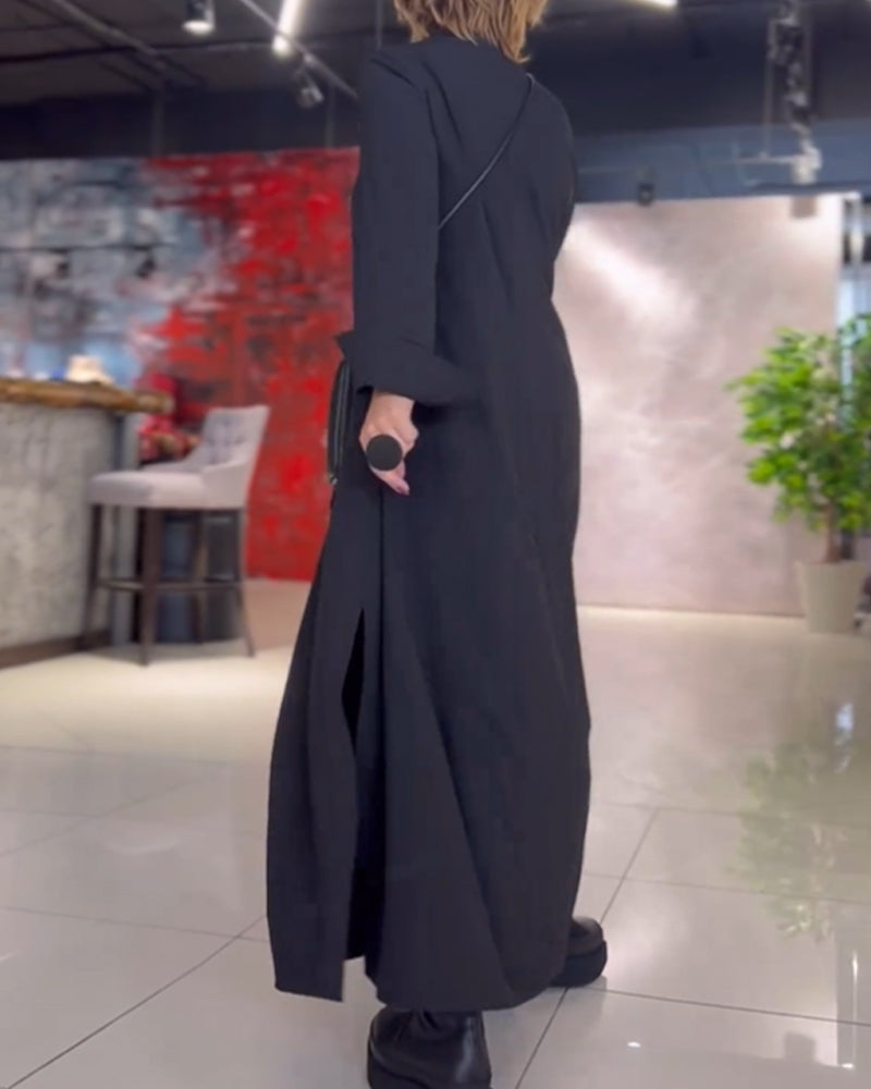 Verena™ Weiches langes Stretchkleid