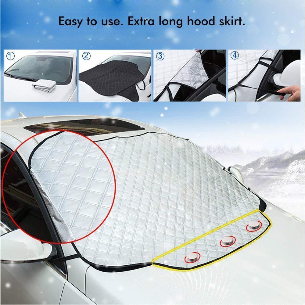 ViewShield™ - Magnetische Auto-Windschutzscheiben-Abdeckung [Letzter Tag Rabatt] 3
