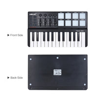 MIDI Controller Keyboard, Bærbar, USB Keyboard