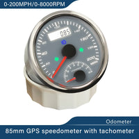 GPS Speedometer, Waterproof, Tachometer Odometer