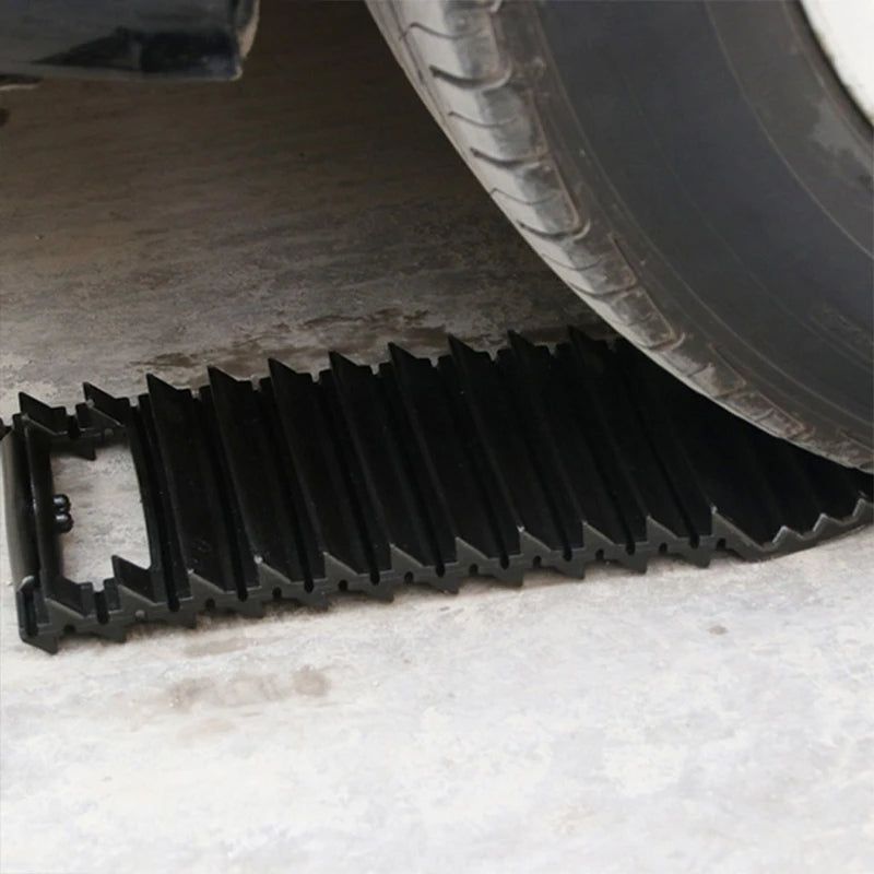 WheelGrip - Universelles, tragbares, rutschfestes Anti-Rutsch-Pad für Autoräder [Letzter Tag Rabatt] 2