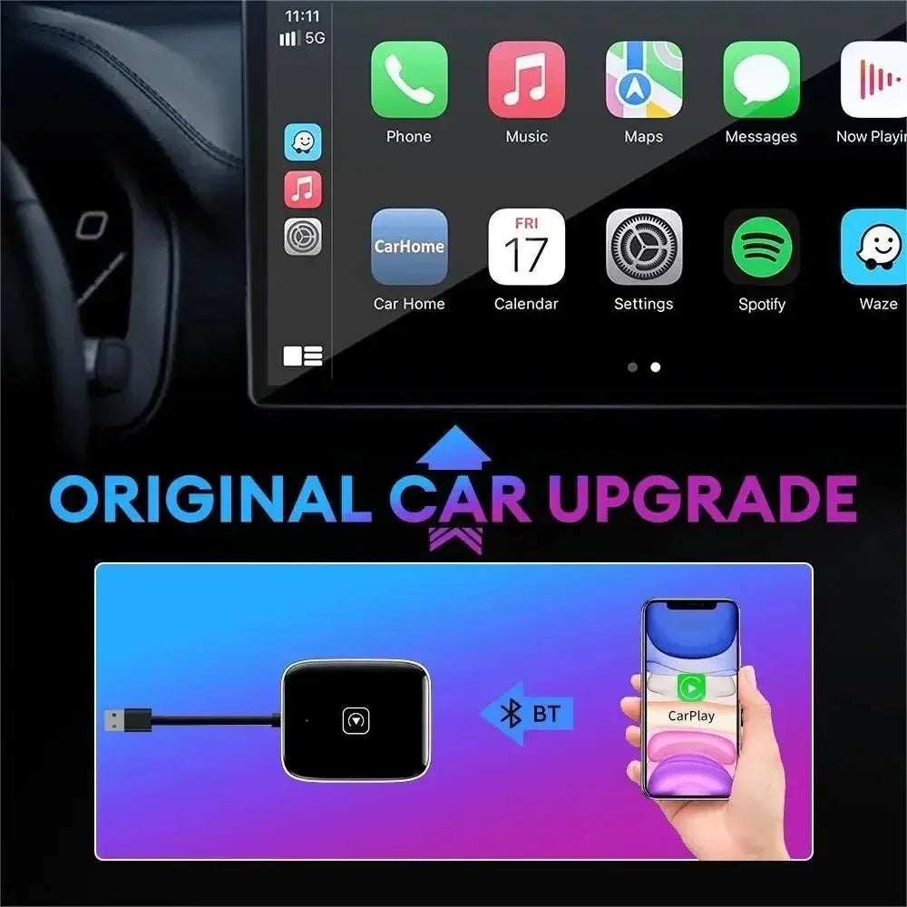 Wireless CarPlay Adapter, OEM Integration, Wide Compatibility