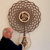 Wood Swirl™ Calming Moving Art 1