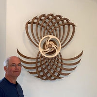 Wood Swirl™ Calming Moving Art 3