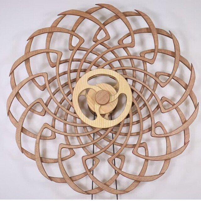 Wood Swirl™ Calming Moving Art 6