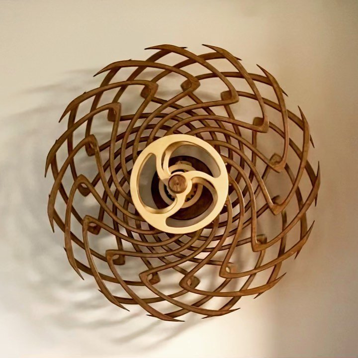 Wood Swirl™ Calming Moving Art 7