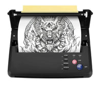 Tattoo Stencil Printer, Thermal Printing, With 10pcs Transfer Papers