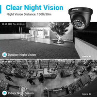 Security Camera System, 8CH H.265 6MP, Motion Detector