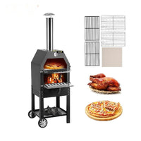 Wood-Fired Pizza Oven, Portable, Time-Saving