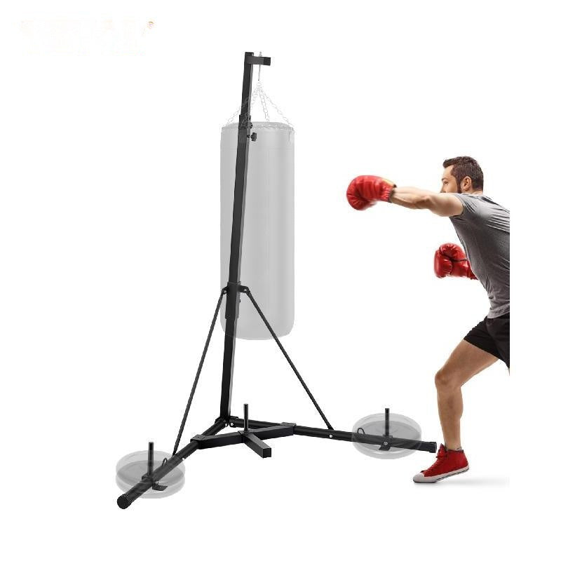 Punching Bag Stand, Adjustable Height, Foldable for Storage