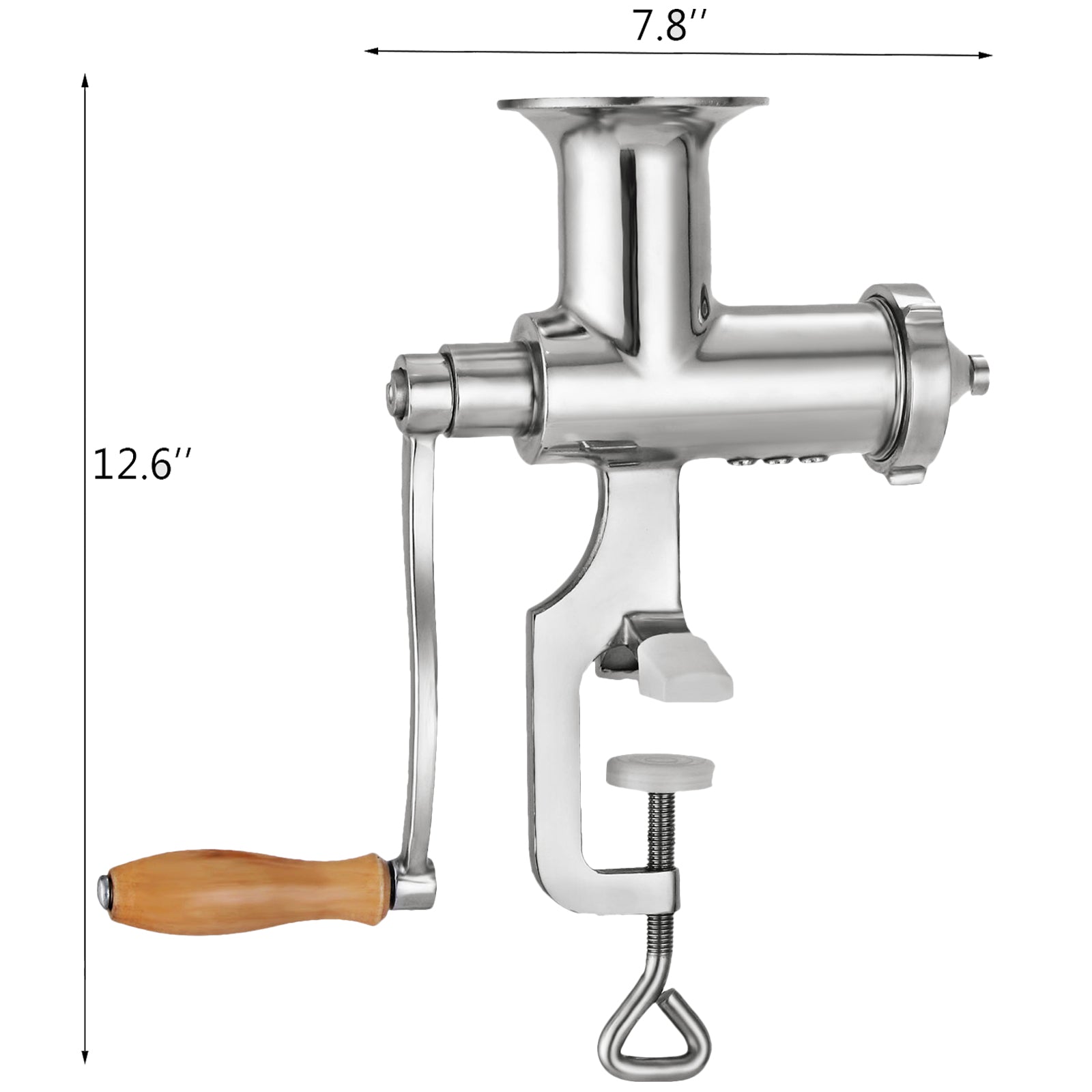 Hvedegræs Juicer, Manuel Betjening, Rustfrit Stål