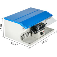 Smykkepolermaskine - 200W Motor, Speed ​​Switch, Belysning