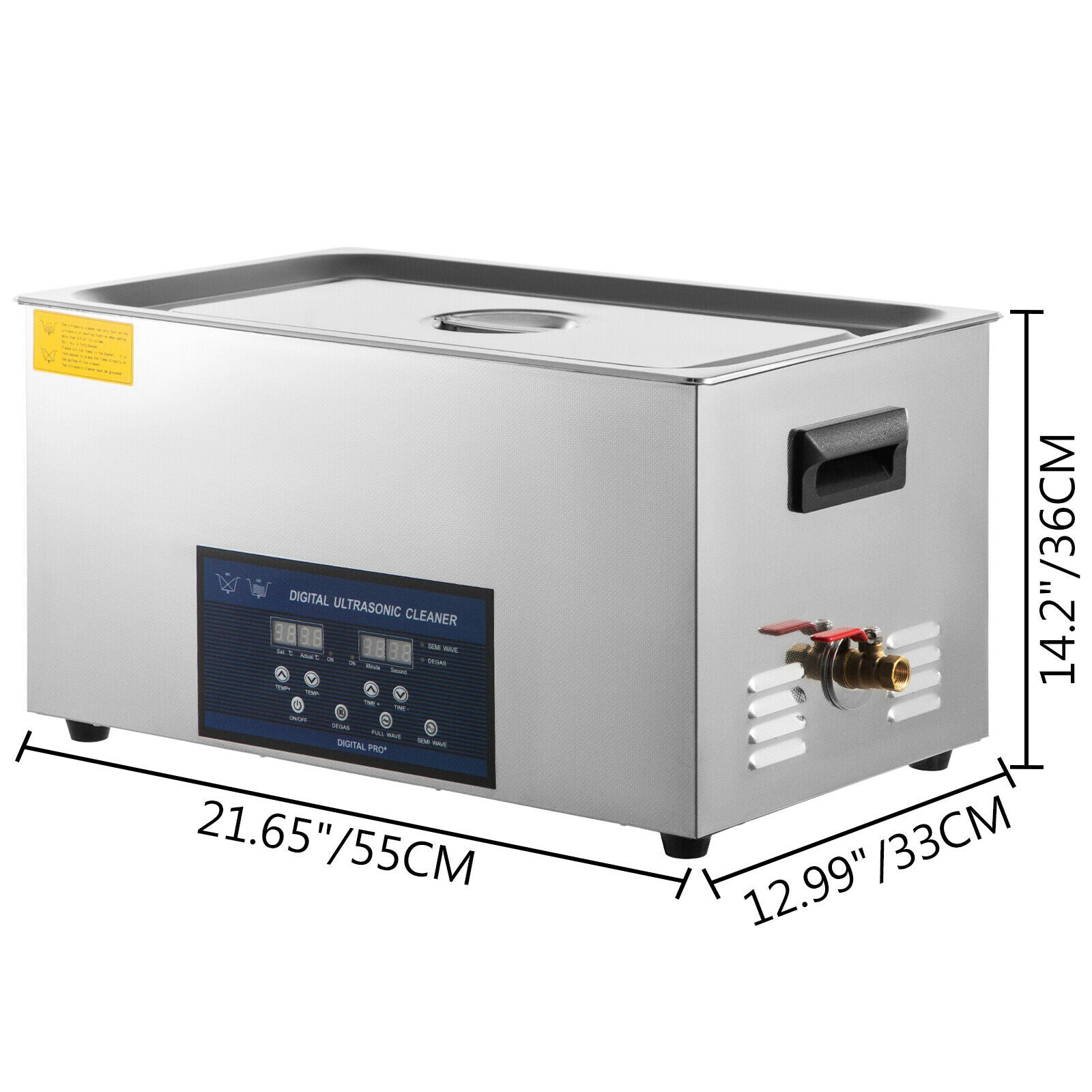 Ultrasonic Cleaner, Dual Frequency, Heating & Degas Function