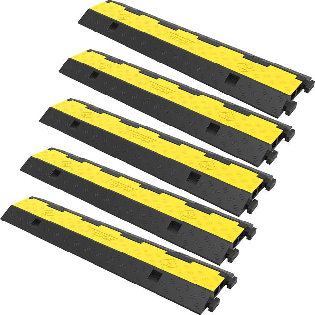 Kabelbeskyttelsesrampe, 2 kanaler, 11000LBS