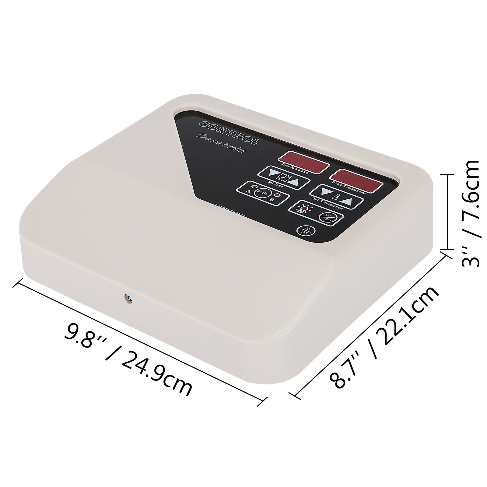 Sauna Digital Controller, Time & Temp Settings, Wall Mounted