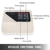 Sauna Digital Controller, Time & Temp Settings, Wall Mounted