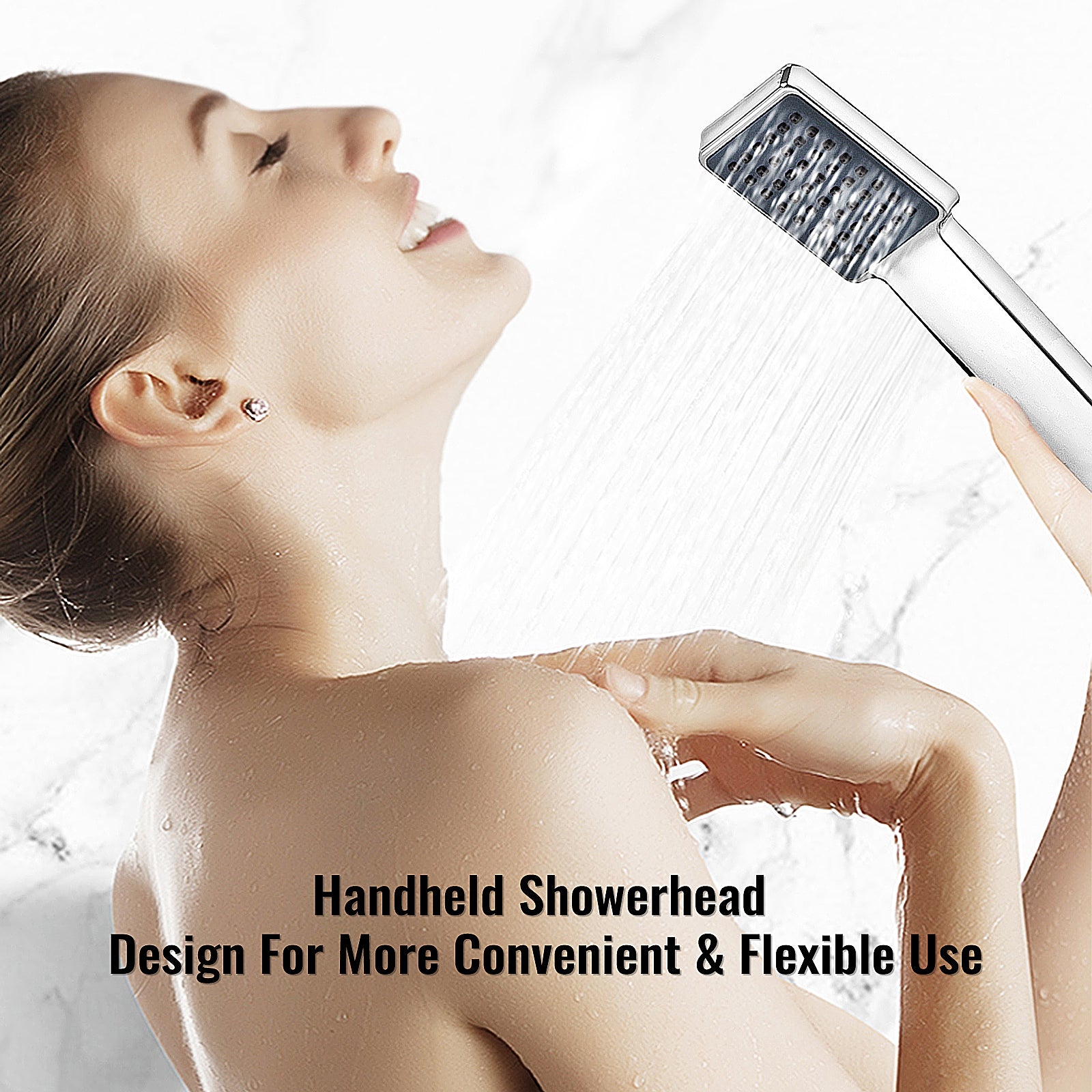 Shower Panel System, Rainfall, Massage Jets