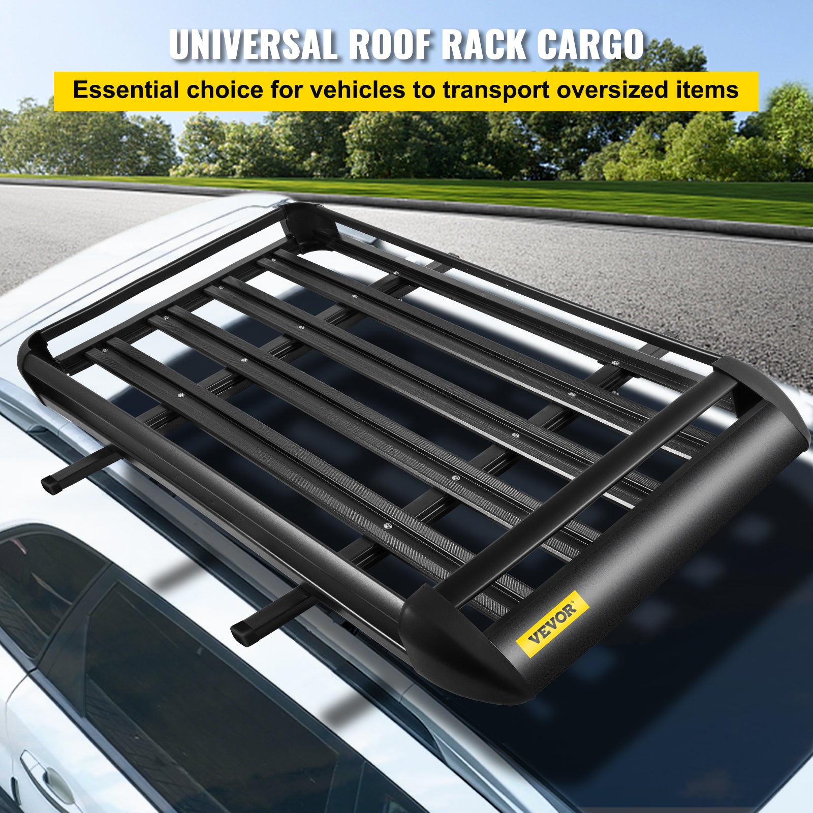 Heavy Duty Roof Rack, 100KG Capacity, Universal Fit