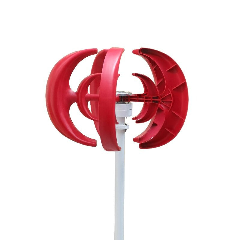 Windturbine Generator - Verticale as - 400W - 12V - Rood