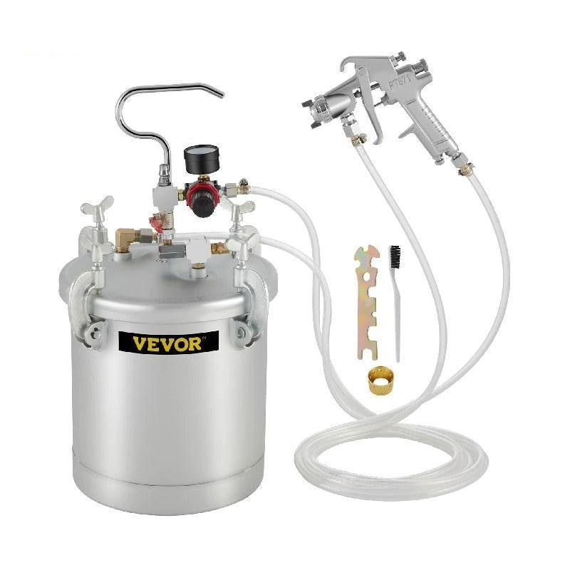 Spraymaling, 10 liters kapacitet, inkluderer spraypistol